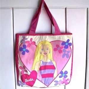 Barbie Pink Fabric Tote Bag